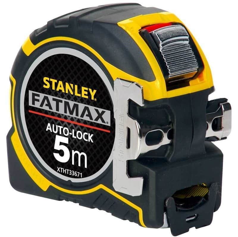 מטר מגנטי וראשים מתחלפים 5 מ' SNATLEY STANLEY FATMAX