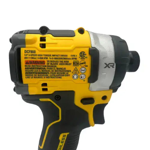 אימפקט 20V שתי סוללות 5AH ומטען DeWALT DCF860 - מבט נוסף 5