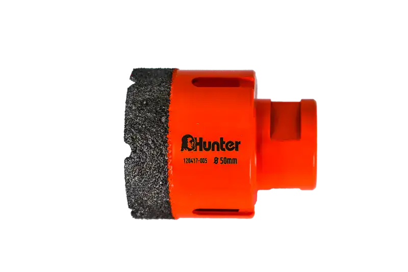 כוס יהלום 55mm למשחזת זוית אורך 62ממ Hunter - מבט נוסף 3