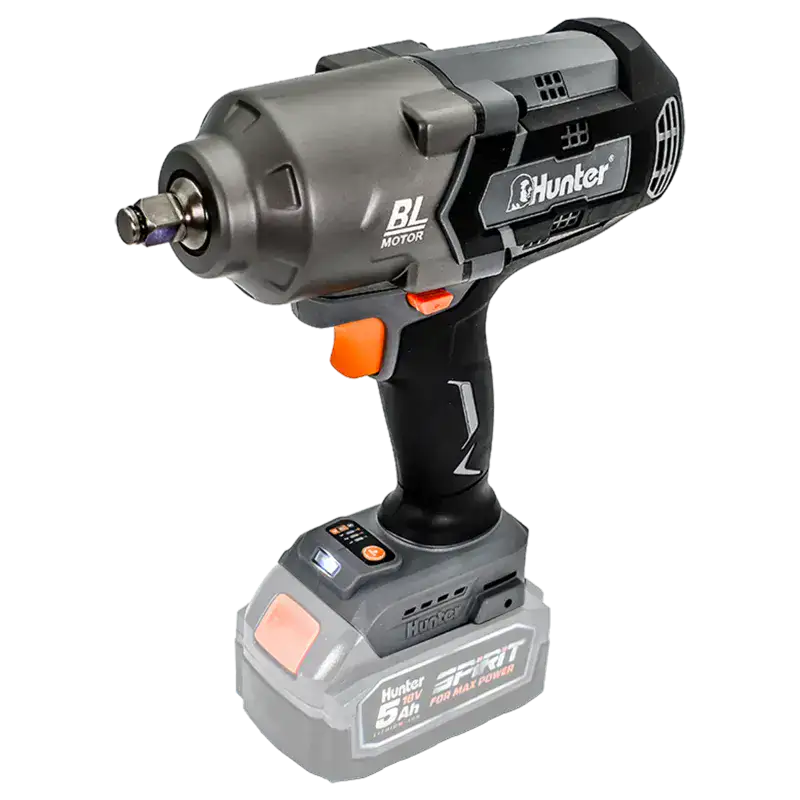 מפתח רטיטה 18V סוללה 5Ah ומטען HUNTER 100314-011 - מבט נוסף 6