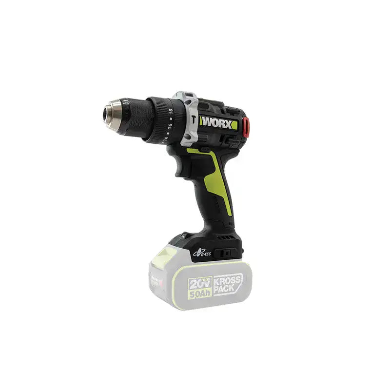 מקדחה 20V (גוף בלבד) WORX WU373.91 - מבט נוסף 5