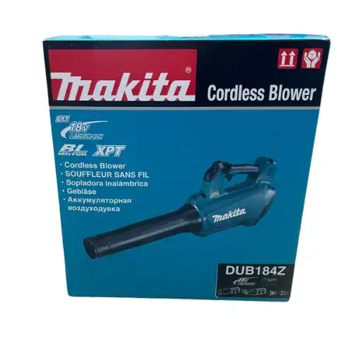 מפוח 18V סוללה 4HA ומטען Makita DUB184 - מבט נוסף 9