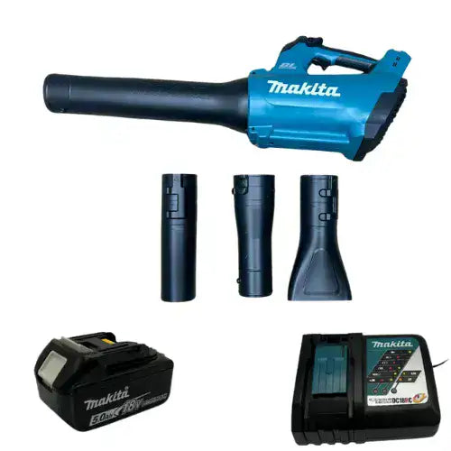 מפוח 18V סוללה 5HA ומטען DUB184 makita DUB184-1-5