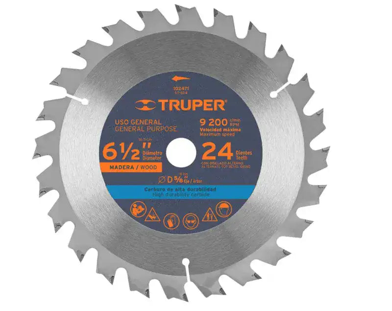 להב למשור עגול ''''1/2 6 TRUPER