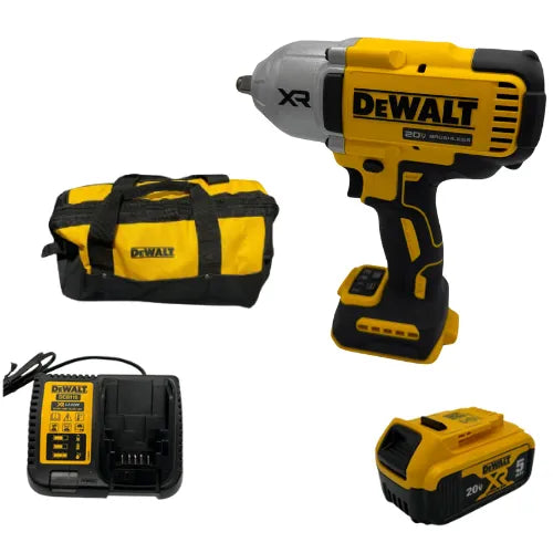 מפתח רטיטה 20V סוללה 5AH ומטען DCF900 DeWalt DCF900-1-5
