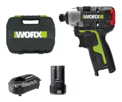 אימפקט 12V סוללה 2Ah ומטען WU132 WORX WU132-1-2