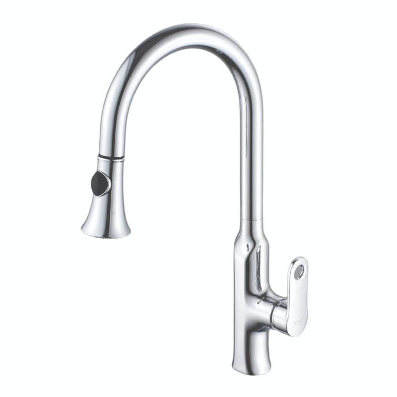 ברז מטבח נשלף PIER כרום ניקל AQUILA 54505