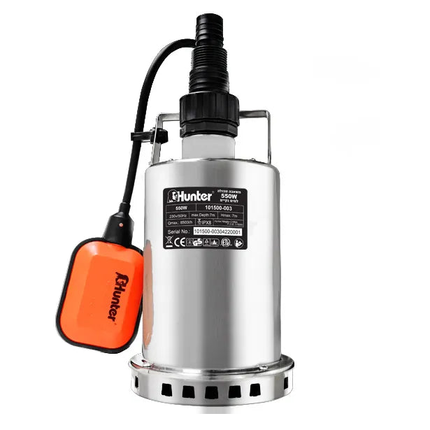 משאבה טבולה למים נקיים Hunter 101500-003 550W - מבט נוסף 4