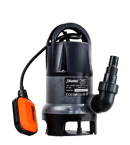 משאבה טבולה למים דלוחים 400W Hunter 101500-002