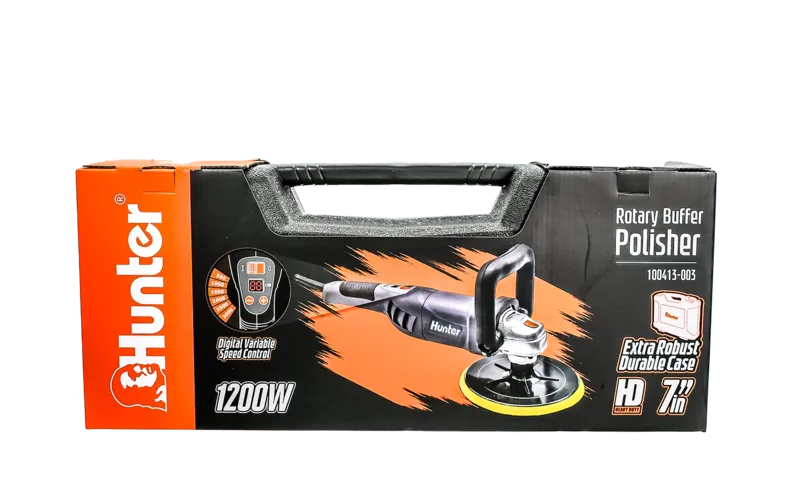 פולישר 7" Hunter 100413-003 1200W - מבט נוסף 7
