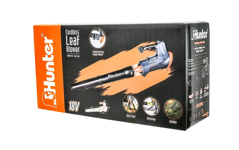 מפוח עלים 18V סוללה 2Ah ומטען 102800-011 HUNTER - מבט נוסף 6