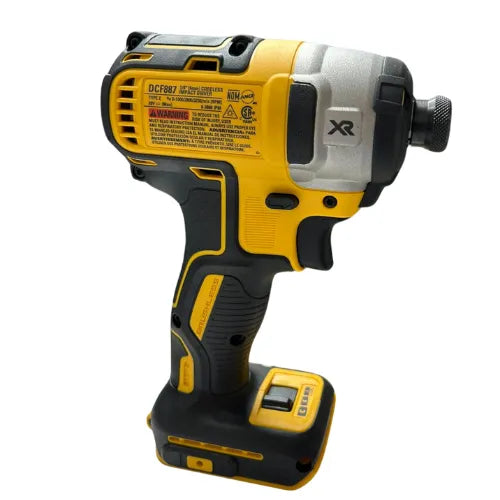 אימפקט 20V שתי סוללות 4AH ומטען DeWALT DCF887 - מבט נוסף 2
