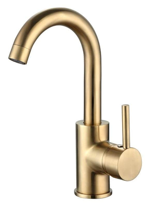 ברז פרח קצר DONALD זהב מוברש Aquila 740554