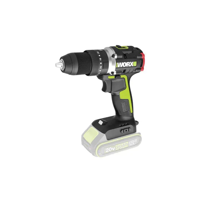 מקדחה 20V שתי סוללות 2AH ומטען WORX WU369.9 - מבט נוסף 2