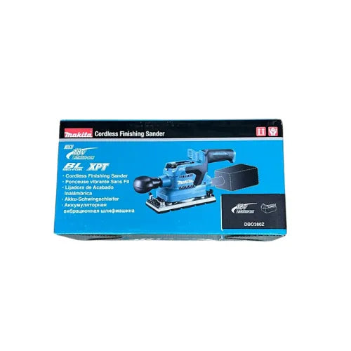 מלטשת 18V סוללה 5HA + מטען Makita DBO380 - מבט נוסף 2