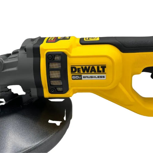 משחזת זווית 9" 60V לעומס גבוה וסוללה DeWALT DCG460N - מבט נוסף 7