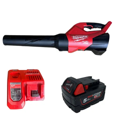 מפוח 18V סוללה 5HA ומטען 3017-20 milwaukee 3017-20-1-5