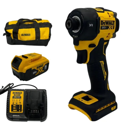 אימפקט 20V סוללה 5AH מטען DeWALT DCF870