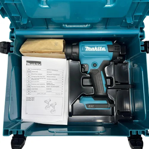 אקדח חום  18V סוללה 5HA ומטען Makita DHG181 - מבט נוסף 9