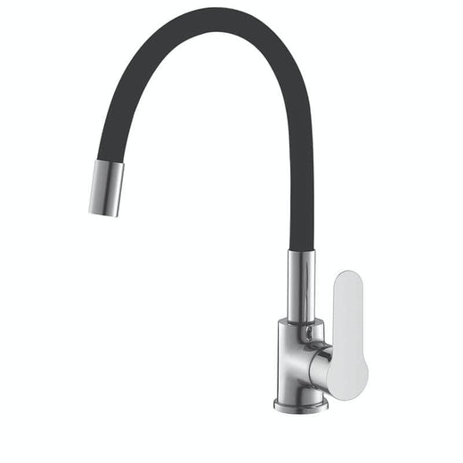 ברז פרח גומי DUCK שחור Aquila 900A-BL