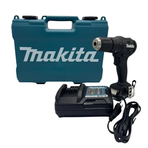 מברגה מקדחה רוטטת מקיטה 12V עם סוללה 1.5AH ומטען בארגז makita HP333DWYB