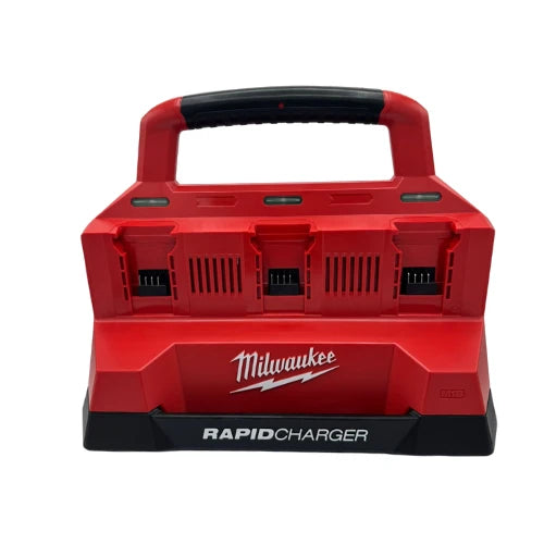 עמדת טעינה 18V ל־6 סוללות 48-59-1809 milwaukee