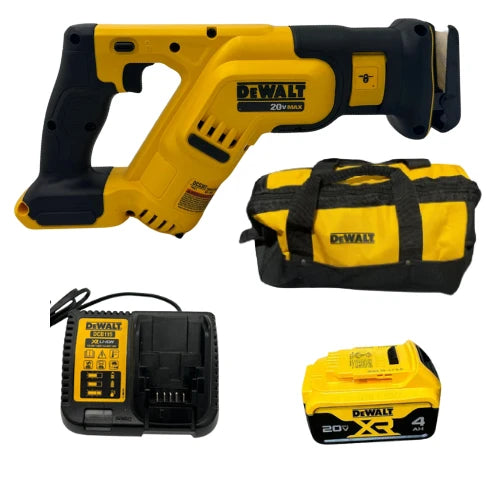 מסור חרב 20V סוללה 4AH ומטען DeWALT DCS387B