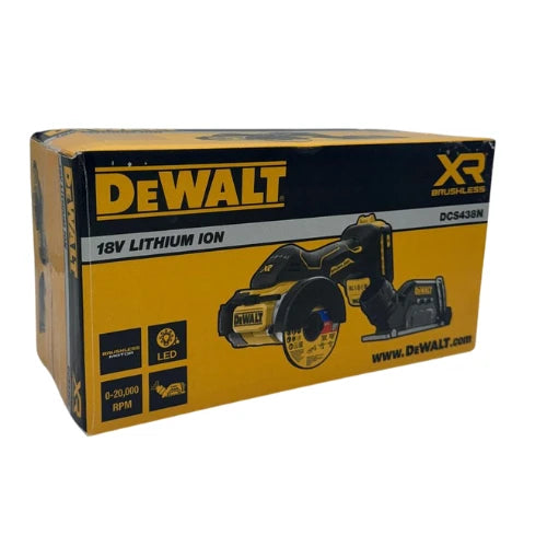 משחזת 20V 3" סוללה 4AH מטען DeWALT DCS438N - מבט נוסף 2