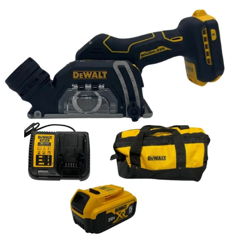 משחזת 20V 3" סוללה 5AH מטען DCS438N DeWalt DCS438N-1-5