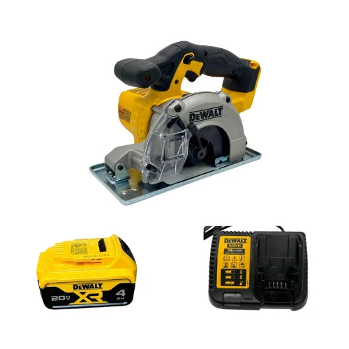 מסור עגול למתכת 20V סוללה 4AH מטען DCS373 DeWalt DCS373-1-4