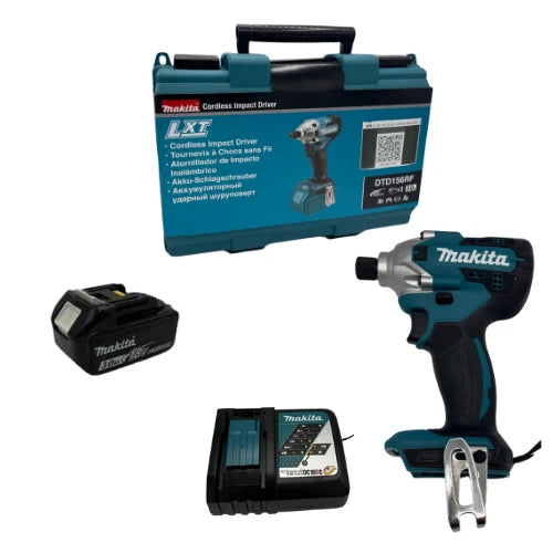 אימפקט 18V סוללה 3HA + מטען Makita DTD156