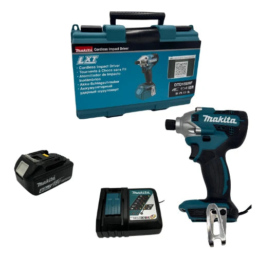 אימפקט 18V סוללה 4HA + מטען DTD156 makita DTD156-1-4