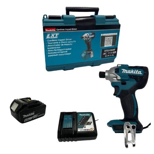 אימפקט 18V סוללה 5HA + מטען Makita DTD156