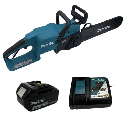 מסור שרשרת 14" 18V סוללה 3AH מטען XCU11Z makita XCU11Z-1-3