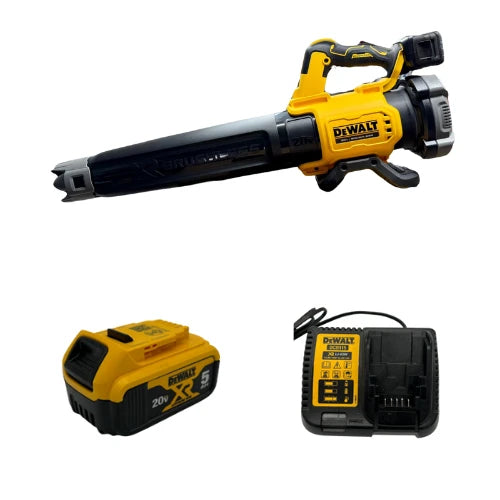 מפוח 20V סוללה 5AH ומטען DCBL722B DeWalt DCBL722B-1-5