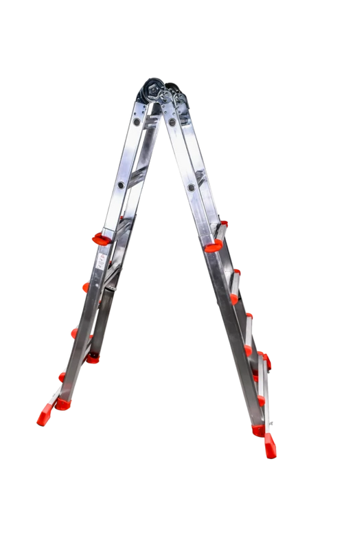 סולם אלומיניום טלסקופי מתקפל 4 שלבים SMITH 150218-005