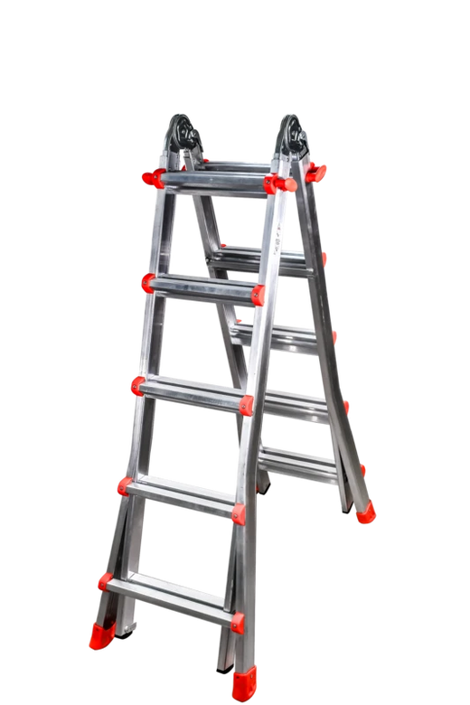 סולם אלומיניום טלסקופי מתקפל 5 שלבים SMITH 150218-006