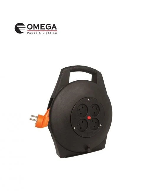 תוף כבל מאריך 10 מטר OMEGA OMEGA OM-BI-10A