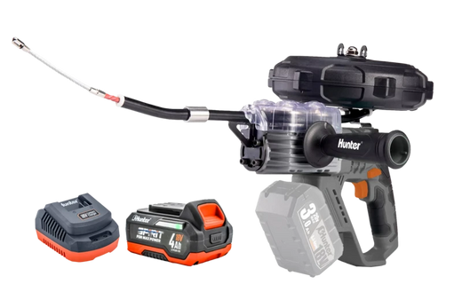 שטלבנד נטען 18V 30M+סוללה 4Ah+מטען HUNTER Hunter 101814-004