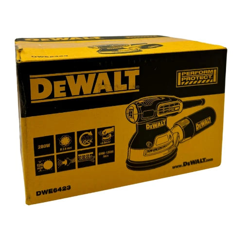 מלטשת אקצנטרית 5" 280W דיוולט DeWalt - מבט נוסף 7
