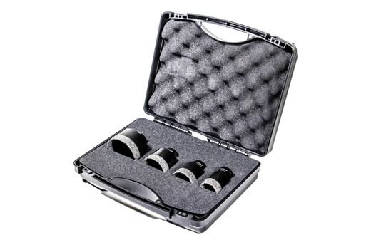 סט 4 מקדחי כוס יהלום למשחזת עומק 35 DIAGER 328-004400