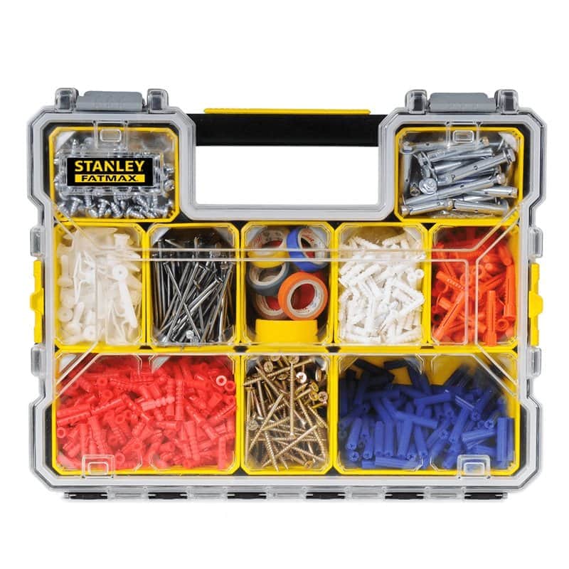 אורגנייזר עמוק 10 תאים סגר פלסטיק STANLEY STANLEY FATMAX