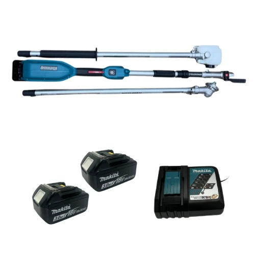 חרמש ומסור 18V שתי סוללות 3AH + מטען Makita |XUX02SM1X4 makita XUX02SM1X4-2-3