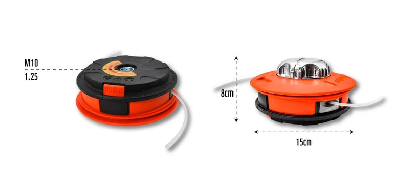 קסטה לחרמש 10mmx1.25 LHF HD כולל מתאמים Hunter - מבט נוסף 5