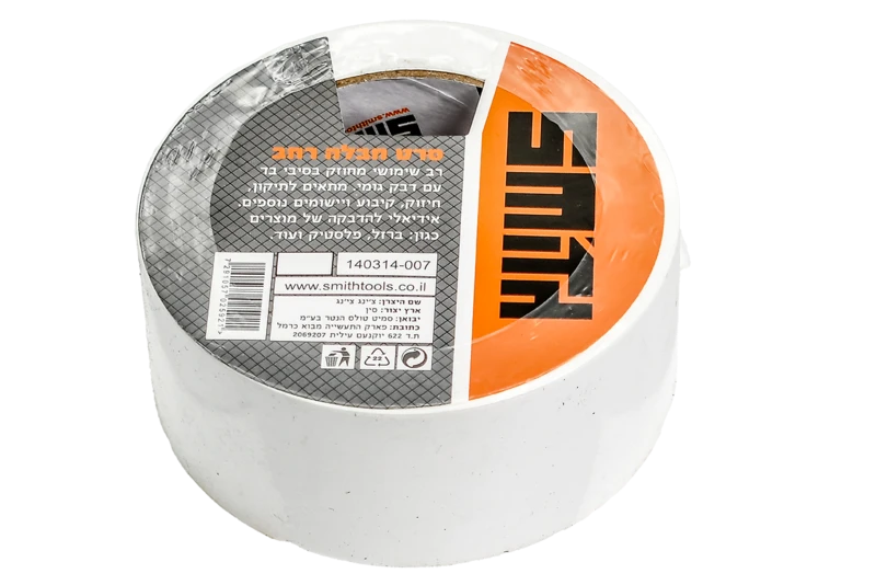 סרט חבלה לבן איכותי 25X48mm מטר Smith