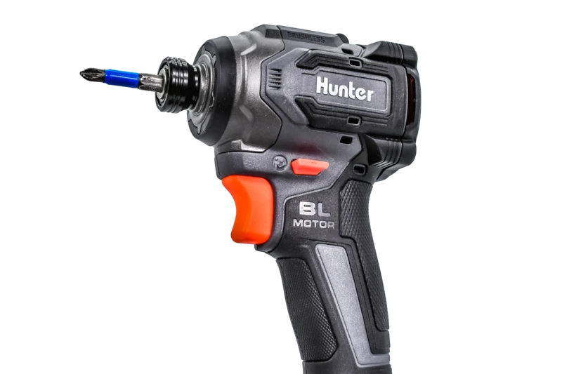 אימפקט ברשלס קומפקטית 18 וולט Hunter + סוללה 2.5 Ah + מטען - מבט נוסף 4
