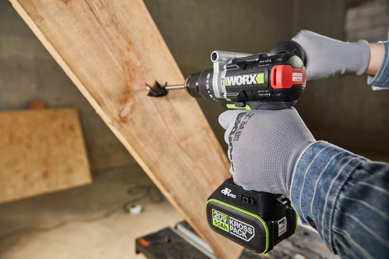 מקדחה 20V שתי סוללות 4AH ומטען WORX WU377 - מבט נוסף 3
