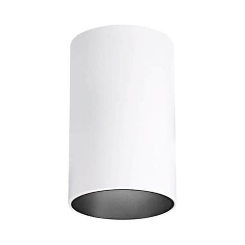גוף תאורה צמוד תקרה צילינדר לבן ROMI 18W אור חם NISKO