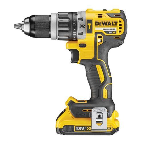מקדחה 18V שתי סוללות 2Ah ומטען DEWALT DCD796D - מבט נוסף 2