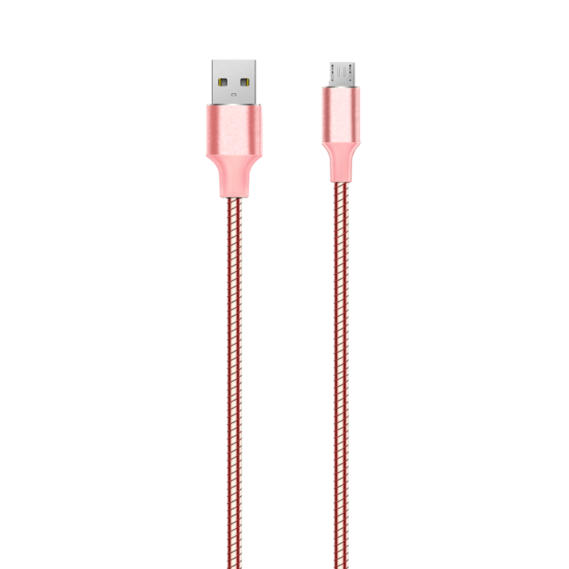 כבל מטאלי מיקרו USB